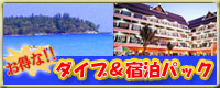 お得なダイブ＆宿泊パック