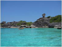 シミラン諸島のダイビングポイント