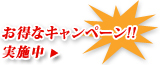 キャンペーン実施中です！