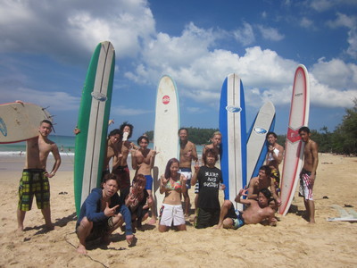 サーフィンだけじゃない語学も学べる留学